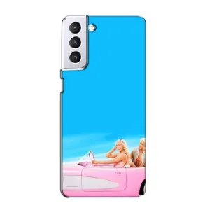 Силіконовый Чохол Барбі фільм на Samsung Galaxy S21 (Барбі і Кен)