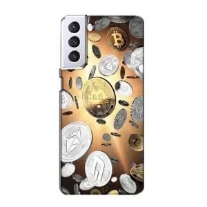 Чохол (Дорого-богато) на Samsung Galaxy S21 (Біток)