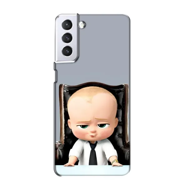 Чехол с рисунком «BOSS» для Samsung Galaxy S21