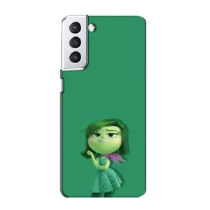 Чехол Головоломка для Samsung Galaxy S21 - (AlphaPrint) (Брезгливость)