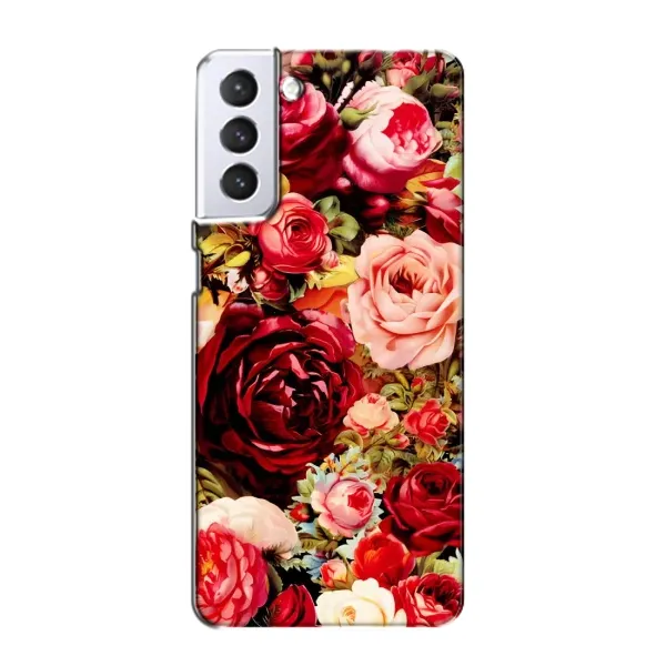 Чехол с рисунком «Букет цветов» для Samsung Galaxy S21 Чехол с рисунком «Букет цветов» для Samsung Galaxy S21