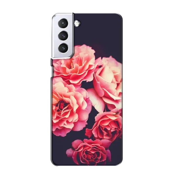 Чехол с рисунком «Бутоны» для Samsung Galaxy S21 Чехол с рисунком «Бутоны» для Samsung Galaxy S21
