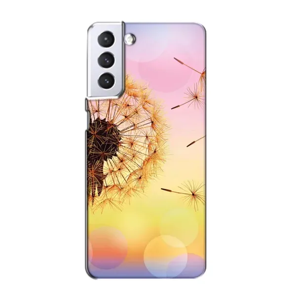 Чехол с рисунком «Цветок-одуванчик» для Samsung Galaxy S21 Чехол с рисунком «Цветок-одуванчик» для Samsung Galaxy S21