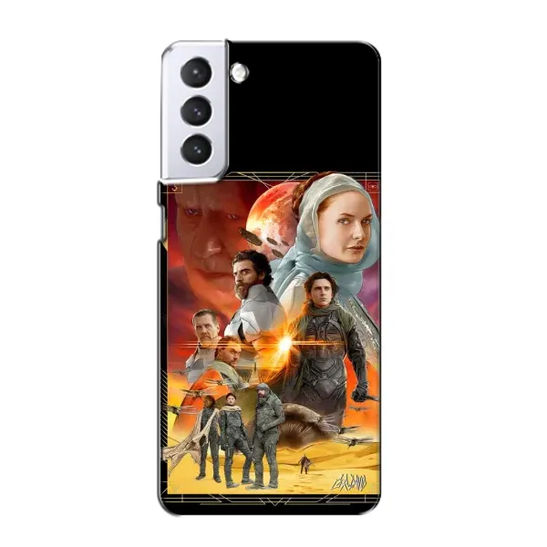 Чехол с рисунком «Д Ю Н А» для Samsung Galaxy S21 Чехол с рисунком «Д Ю Н А» для Samsung Galaxy S21