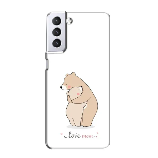 Чехол с рисунком «Для мам» для Samsung Galaxy S21 Чехол с рисунком «Для мам» для Samsung Galaxy S21