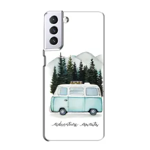 Силіконовий бампер з картинкою машини на Samsung Galaxy S21 (Будиночок на колесах)