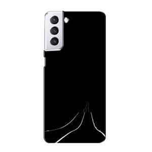 Чохол з картинками на чорному фоні для Samsung Galaxy S21 (Дорога)