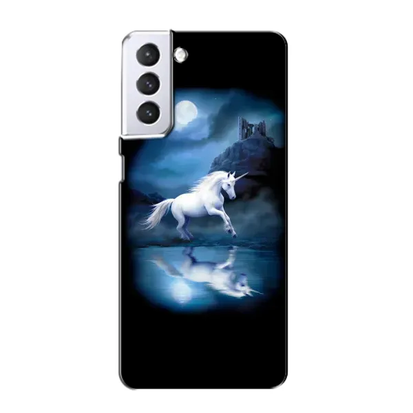 Чехол с рисунком «Единорог» для Samsung Galaxy S21 Чехол с рисунком «Единорог» для Samsung Galaxy S21