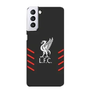 Силиконовые Чехлы принт Футбол на Samsung Galaxy S21 (Эмблема Liverpool)