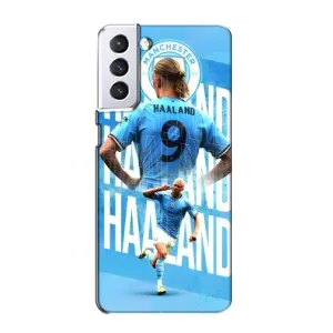 Чехлы с принтом для Samsung Galaxy S21 Футболист (Erling Haaland)