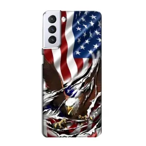 Чохол Прапор USA для Samsung Galaxy S21 (Прапор USA)