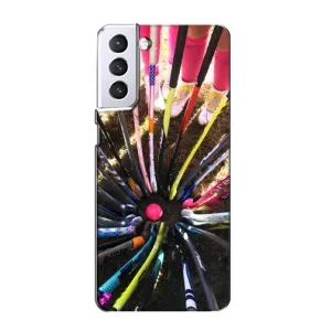 Чохли з прінтом Спортивна тематика для Samsung Galaxy S21 (Флорбол)