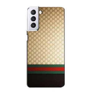 Чохли бренд ГУЧЧІ для Samsung Galaxy S21 (Фон Гуччі)