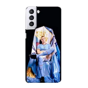 Чехлы с принтом для Samsung Galaxy S21 Футболист (футболист Холанн)
