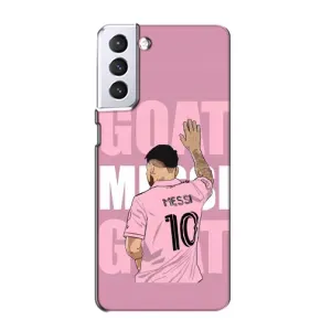 Чехлы Лео Месси в Майами на Samsung Galaxy S21 (GOAT MESSI)