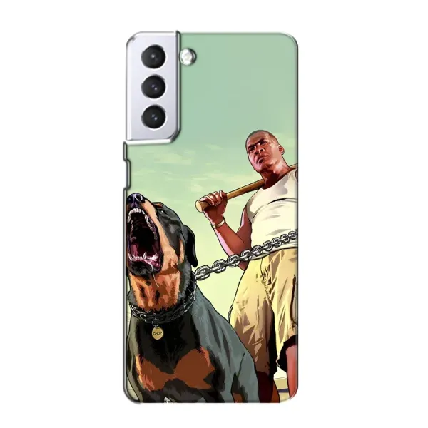 Чехол с рисунком «GTA» для Samsung Galaxy S21