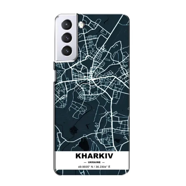 Чехол с рисунком «Харьков» для Samsung Galaxy S21 Чехол с рисунком «Харьков» для Samsung Galaxy S21