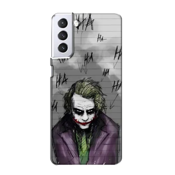 Чехол с рисунком «Joker клоун» для Samsung Galaxy S21 Чехол с рисунком «Joker клоун» для Samsung Galaxy S21