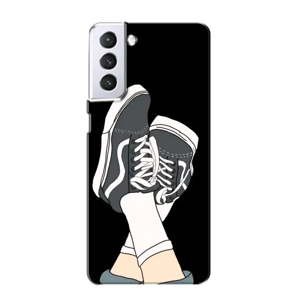 Чехол с рисунком «Кеды» для Samsung Galaxy S21 Чехол с рисунком «Кеды» для Samsung Galaxy S21
