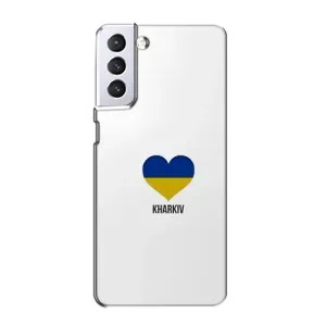 Чехлы силиконовые (Город Харьков) на Самсунг С21 (Kharkiv)