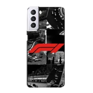Чехол фильм Формула 1 для Samsung Galaxy S21 (Коллаж Формула 1)