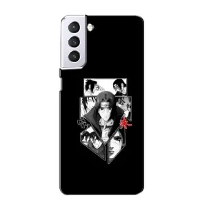 Чехлы с картинкой Итачи Учиха на Samsung Galaxy S21 (Коллаж Итачи)