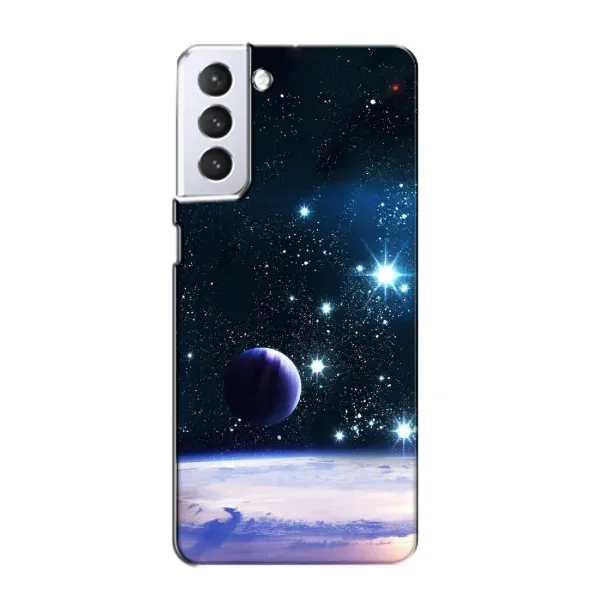 Чехол с рисунком «Космический вид» для Samsung Galaxy S21
