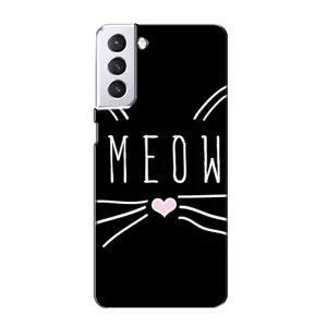 Бампер з зображенням Котиків для Самсунг С21 (КОТИК MEOW)