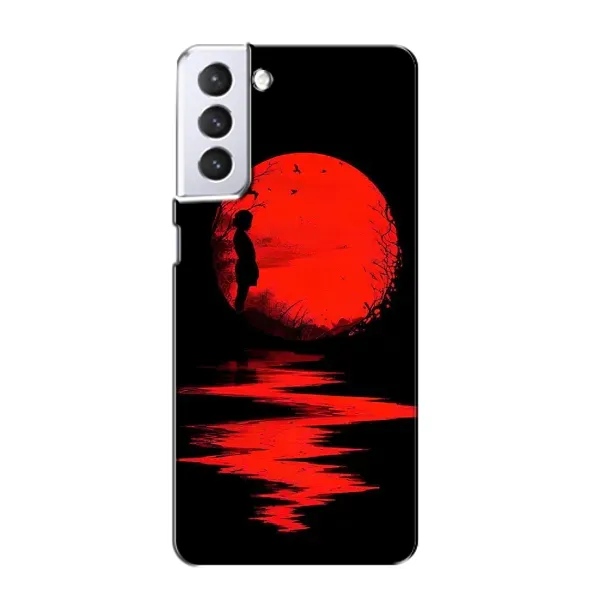 Чехол с рисунком «Красный Закат» для Samsung Galaxy S21