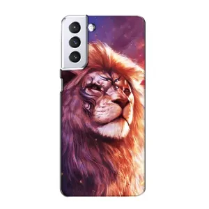 Чехол с картинкой на Samsung Galaxy S21 (Красочный ЛЕВ)