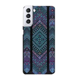 Силиконовый Чехол на Samsung Galaxy S21 (Крутой орнамент)