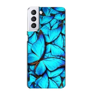 Силіконовий бампер з картинкою звірів для Samsung Galaxy S21 (Крила метеликів)