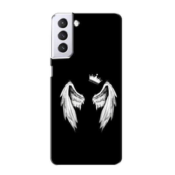 Чехол с рисунком «Крылья и корона» для Samsung Galaxy S21 Чехол с рисунком «Крылья и корона» для Samsung Galaxy S21
