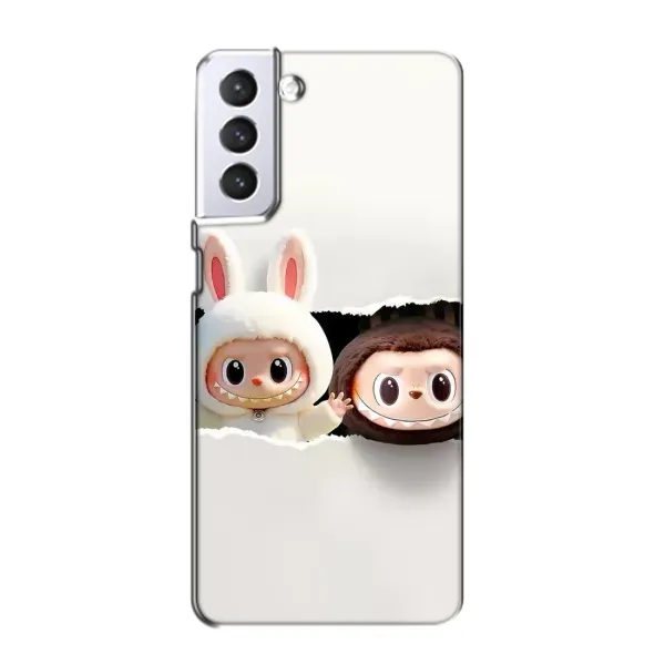 Чехол с рисунком «Фигурки Labubu» для Samsung Galaxy S21 Чехол с рисунком «Фигурки Labubu» для Samsung Galaxy S21