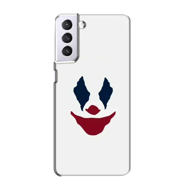 Чехол с рисунком «Лицо Джокера» для Samsung Galaxy S21 Чехол с рисунком «Лицо Джокера» для Samsung Galaxy S21
