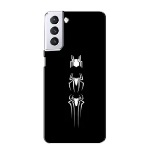 Чехол Супергерой Человека Паука на Samsung Galaxy S21 (Лого паука)
