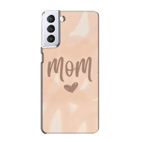 Чехол с рисунком «Love mom» для Samsung Galaxy S21 Чехол с рисунком «Love mom» для Samsung Galaxy S21