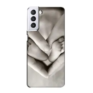 Чехлы для МАМЫ на Samsung Galaxy S21 (Любящие руки)