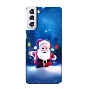Чехлы на Новый Год Samsung Galaxy S21 (Маленький Дед Мороз)