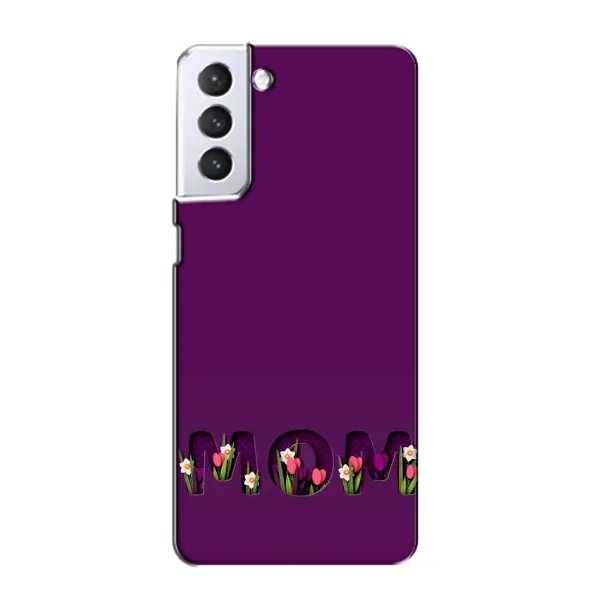Чехол с рисунком «Мама с цветами» для Samsung Galaxy S21 Чехол с рисунком «Мама с цветами» для Samsung Galaxy S21