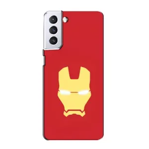 Чехол Супергерой Железный человек на Samsung Galaxy S21 (Man)