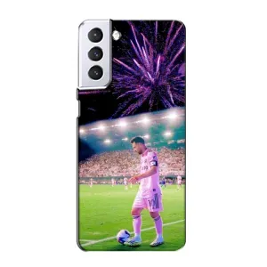 Чехлы Лео Месси в Майами на Samsung Galaxy S21 (Месси в Майами)