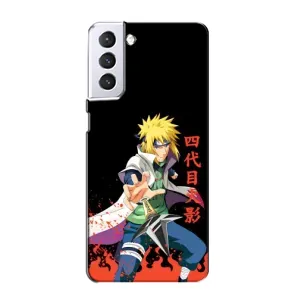 Купить Чехлы на телефон с принтом Anime для Samsung Galaxy S21 (Минато)