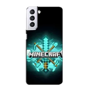 Чохол майнкрафт для Samsung Galaxy S21 (MineCraft 2)