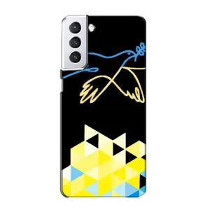 Чехол на Samsung Galaxy S21 Украинский дизайн (Мир для Украины)