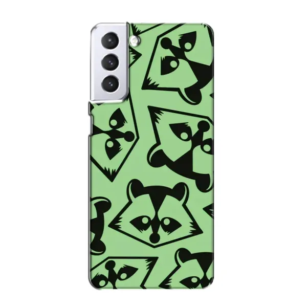 Чехол с рисунком «Мордочки Енота» для Samsung Galaxy S21 Чехол с рисунком «Мордочки Енота» для Samsung Galaxy S21