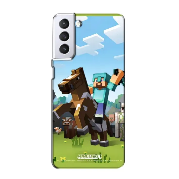 Чехол с рисунком «На коне» для Samsung Galaxy S21 Чехол с рисунком «На коне» для Samsung Galaxy S21
