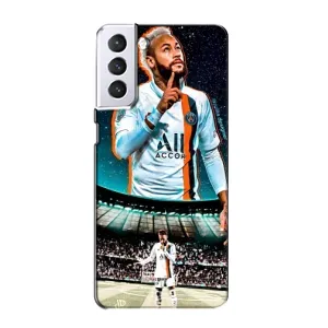 Силиконовый Чехол Samsung Galaxy S21 (Неймар ПСЖ)