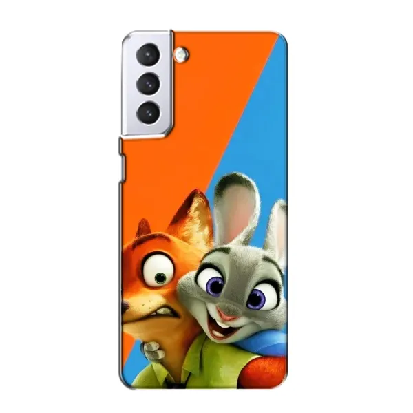 Чехол с рисунком «Ник и Хопс» для Samsung Galaxy S21