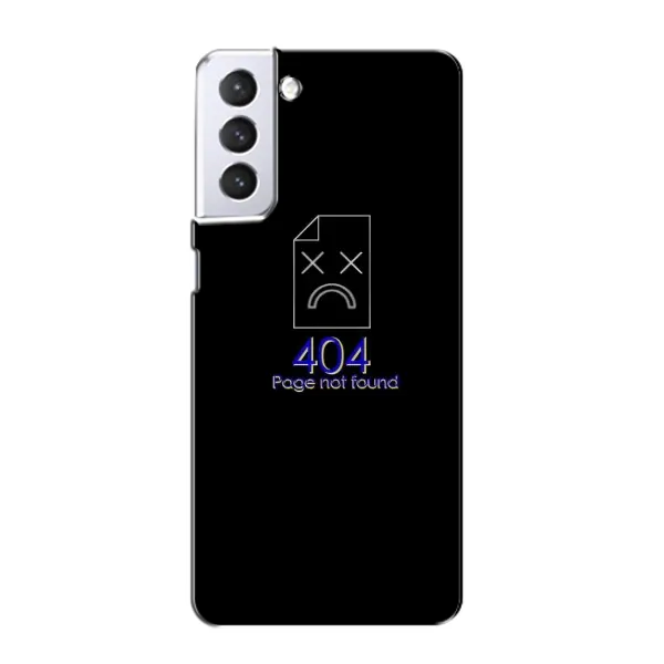 Чехол с рисунком «Ошибка 404» для Samsung Galaxy S21